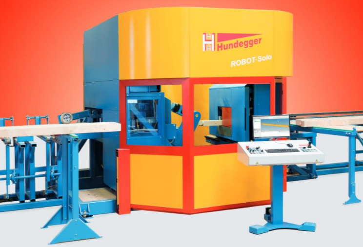 Abbundanlage Hundegger ROBOT Solo Abbundanlage Hundegger ROBOT Solo
